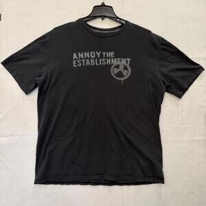 Magpul Industries Men's 3XL Gray T-shirt "Annoy the Establishment" S Sleeve
